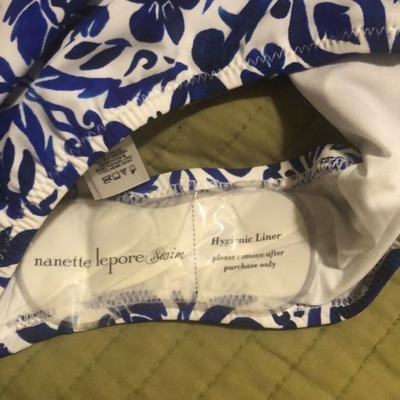 Nanette Lepore Talavera Floral Print Halter OnePc. - Picture 6 of 6